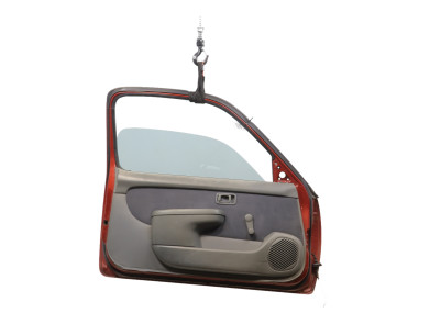 Left door (3-door models only) - Nissan MICRA II PH.3 - Rouge Fonce - 8010174B30 - L1-2019M