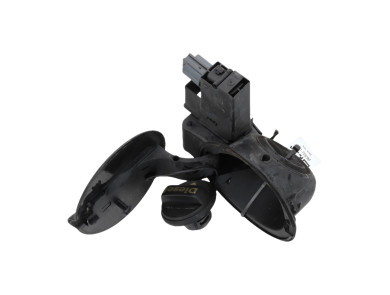 Fuel door - Ford FOCUS C-MAX I PH.1 - Noir - 1657127 - P1-7093M