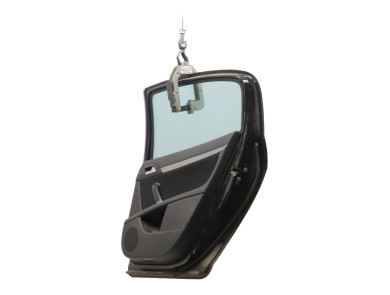 Right rear door - Peugeot 407 PH.2 - Noir - 9008N1 - N1-1639W