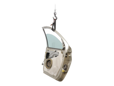Left front door - Peugeot 206 - Gris Clair - 9002K5 - N1-1529Y