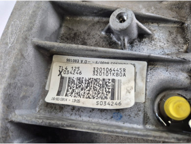 Gearbox type TL4125 - Nissan JUKE I PH.2 - I1-7524V