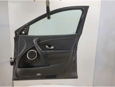 Right front door - Renault MEGANE III PH.1 - Gris Fonce - 801006560R - T1-3894U