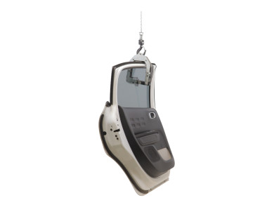 Rear left door - Citroen C3 III PH.1 - Blanc - 9812716780 - Z1-1309Z