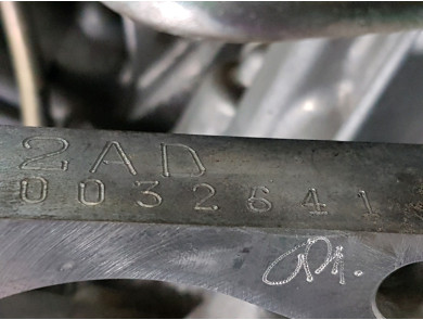 Engine type 2AD-FTV-26370 - Toyota RAV4 III PH.1 - P1-2570G