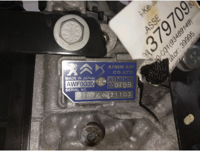 Gearbox type 20GTBB - Peugeot 208 II PH.1 - S1-9333P