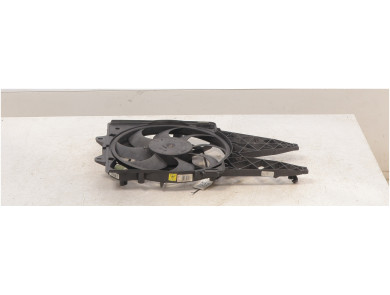 Radiator fan + mounting - Fiat DOBLO II PH.1 - 0000051821155 - J0-8423M
