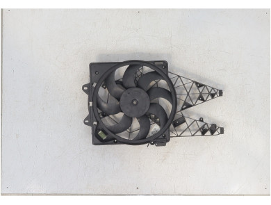 Radiator fan + mounting - Fiat DOBLO II PH.1 - 0000051821155 - J0-8423M