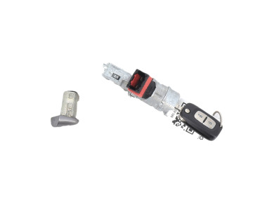 Steering lock and door key cylinders kit used - Renault MODUS - 7701208407