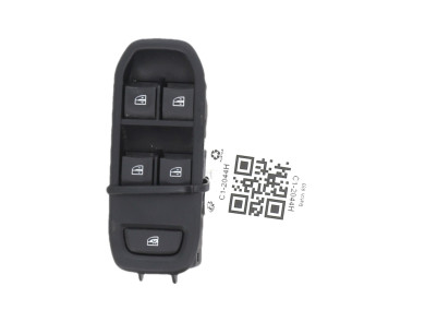 Left window-lift switch panel used - Renault CLIO - 254112588R
