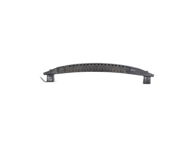 Rear bumper reinforcement bar - Volkswagen TOUAREG I PH.1 - Noir - 7L6807252 - Y1-9197E
