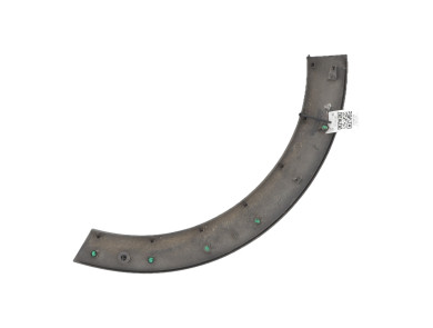 Left rear fender flare - Citroen C3 III PH.1 - Blanc - 9812088880 - W2-4603F
