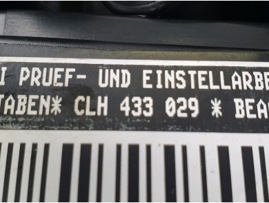Engine type CLHB - Volkswagen GOLF VII PH.1 - Q1-9922H