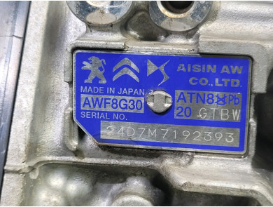 Gearbox type 20GTBW - Peugeot 308 III - H0-7745N