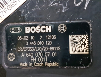 Engine type A6400108400 - Mercedes CLASSE A II PH.1 - R0-4410P