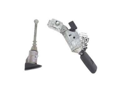Steering lock and door key cylinders kit used - Peugeot 407 SW - 4162 SP