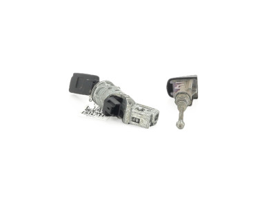 Steering lock and door key cylinders kit - Peugeot 407 PH.2 - 4162SP - E1-3055W
