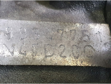 Moteur type N47D20C-157055 - BMW X1 I PH.1 - A1-9675E