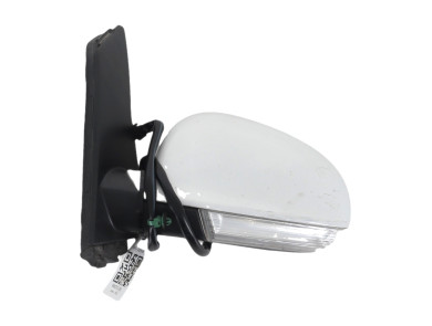 Left wing mirror - Volkswagen GOLF PLUS PH.2 - Blanc - 5M1857507AT9B9 - W1-3258B