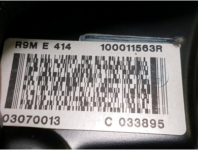 Engine type R9M414 - Renault KADJAR PH.1 - U1-9709H