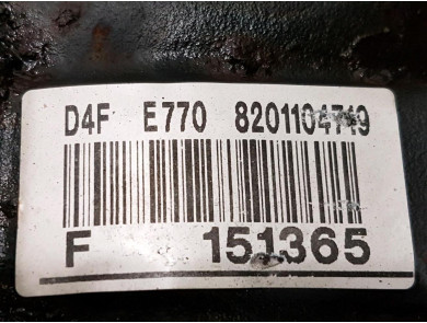 Moteur type D4F770 - Renault TWINGO II PH.2 - P1-9495U