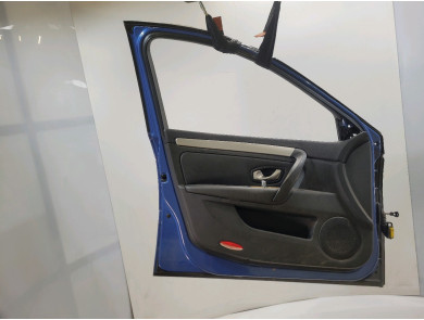 Porte avant gauche - Renault LAGUNA III PH.1 - Bleu Fonce - 801010025R - H1-0214L