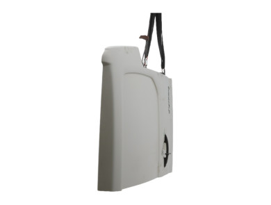 Right rear swing door - Citroen JUMPY II - Blanc - 8703A3 - K1-6922K