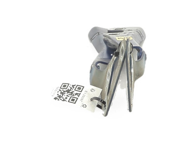 Hood hinges - Opel ASTRA H PH.1 - Blanc - 13213447 - E1-2908Z