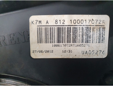 Engine type K7M812 - Dacia LODGY PH.1 - W0-2077Y