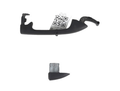 Exterior door handle front right - Mercedes SPRINTER III - Blanc - 91076037009B27 - N1-6879C