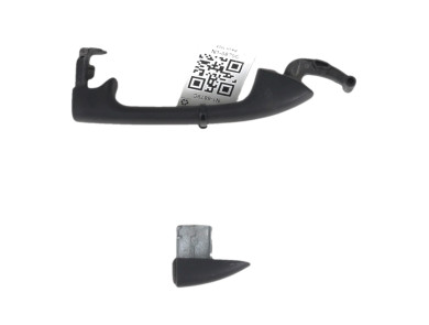 Exterior door handle front right - Mercedes SPRINTER III - Blanc - 91076037009B27 - N1-6879C