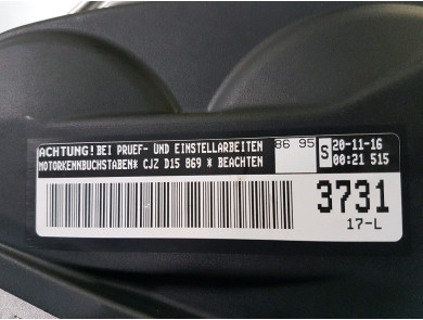 Engine type CJZD - Volkswagen POLO V PH.2 - A1-0778U
