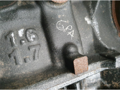 Moteur type D4FB-Z59712AZ00 - KIA CEED II PH.1 - H1-9124E