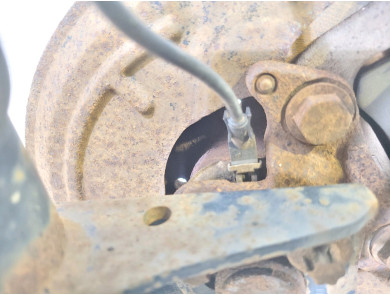 Rear axle - Renault CLIO III PH.1 - 555025363R - L1-3423F