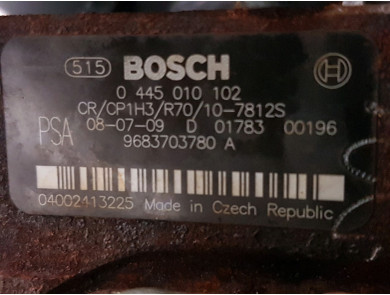 Engine type 9H01 - Peugeot 308 I PH.1 - I1-9105E