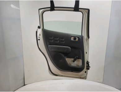 Porte arrière gauche - Citroen C3 III PH.1 - Blanc - 9812716780 - T1-5205X