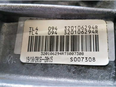 Gearbox type TL4094 - Renault CLIO IV PH.2 - C1-7131M