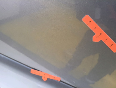 Left front door - Volkswagen GOLF V - Gris Fonce - 1K4831301AB - U0-2231F