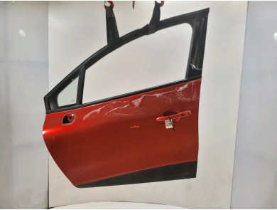 Left front door - Renault CLIO IV PH.1 - Rouge Fonce - 801017896R - T1-4696K