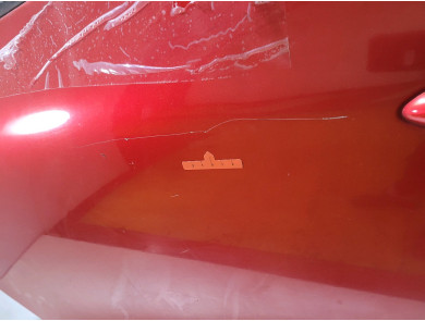 Left front door - Renault CLIO IV PH.1 - Rouge Fonce - 801017896R - T1-4696K