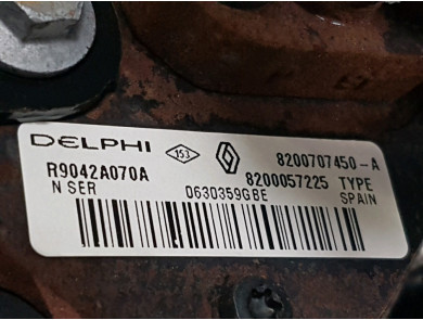 Engine type K9K768 - Renault CLIO III PH.1 - S1-9110U