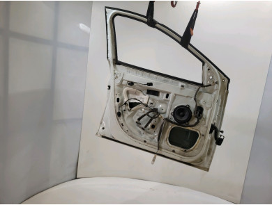 Porte avant gauche - Renault MEGANE III PH.1 - Blanc - 801016886R - M2-0220N