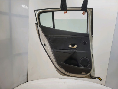 Porte arrière gauche - Renault MEGANE III PH.1 - Blanc - 821003885R - C2-0277X