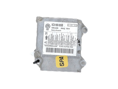 Airbag control unit - Volkswagen GOLF VI - 5C0959655B0D1 - P1-8185R