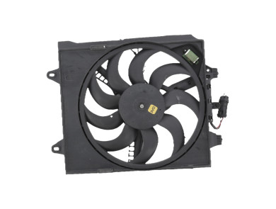 Radiator fan + mounting - Fiat PANDA III - 0000051988121 - V1-8384J