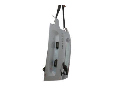 Left rear swing door - Peugeot PARTNER FOURGON II PH.2 - Gris Clair - 9820436880 - W1-6881B