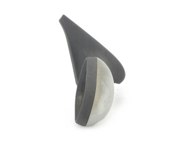Right wing mirror - Renault MEGANE I PH.2 - Gris Clair - 7700431470 - N1-0927F