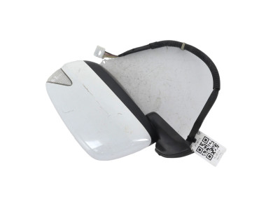 Left wing mirror - Honda JAZZ II - Blanc - 76258TF0G21 - P1-9073L