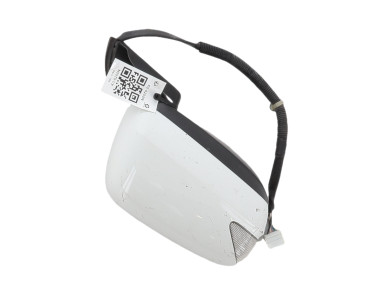 Right wing mirror - Honda JAZZ II - Blanc - 76208TF0G21 - K0-6255N