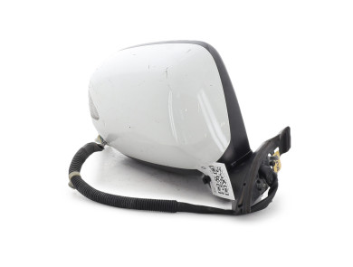 Right wing mirror - Honda JAZZ II - Blanc - 76208TF0G21 - K0-6255N