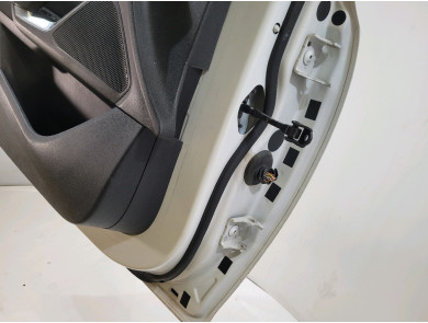 Left front door - Peugeot 308 II PH.1 - Blanc - 1610102080 - X1-9739Z